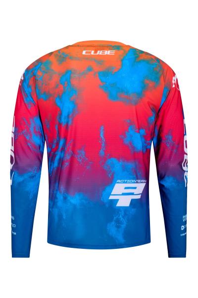 CUBE MTB Trikot X Actionteam langarm Größe: XXXL Produktbild 1
