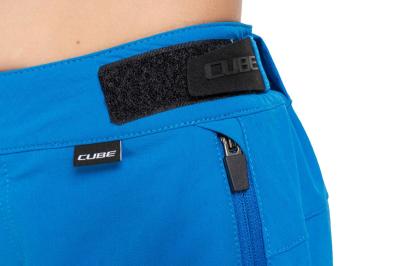 CUBE MTB Baggy Short ROOKIE X Actionteam Größe: S (110/116) Produktbild 3