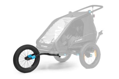CUBE Fat Wheel Jogger Kit f&uuml;r Kinder Fahrradanh&auml;nger Double Produktbild 2